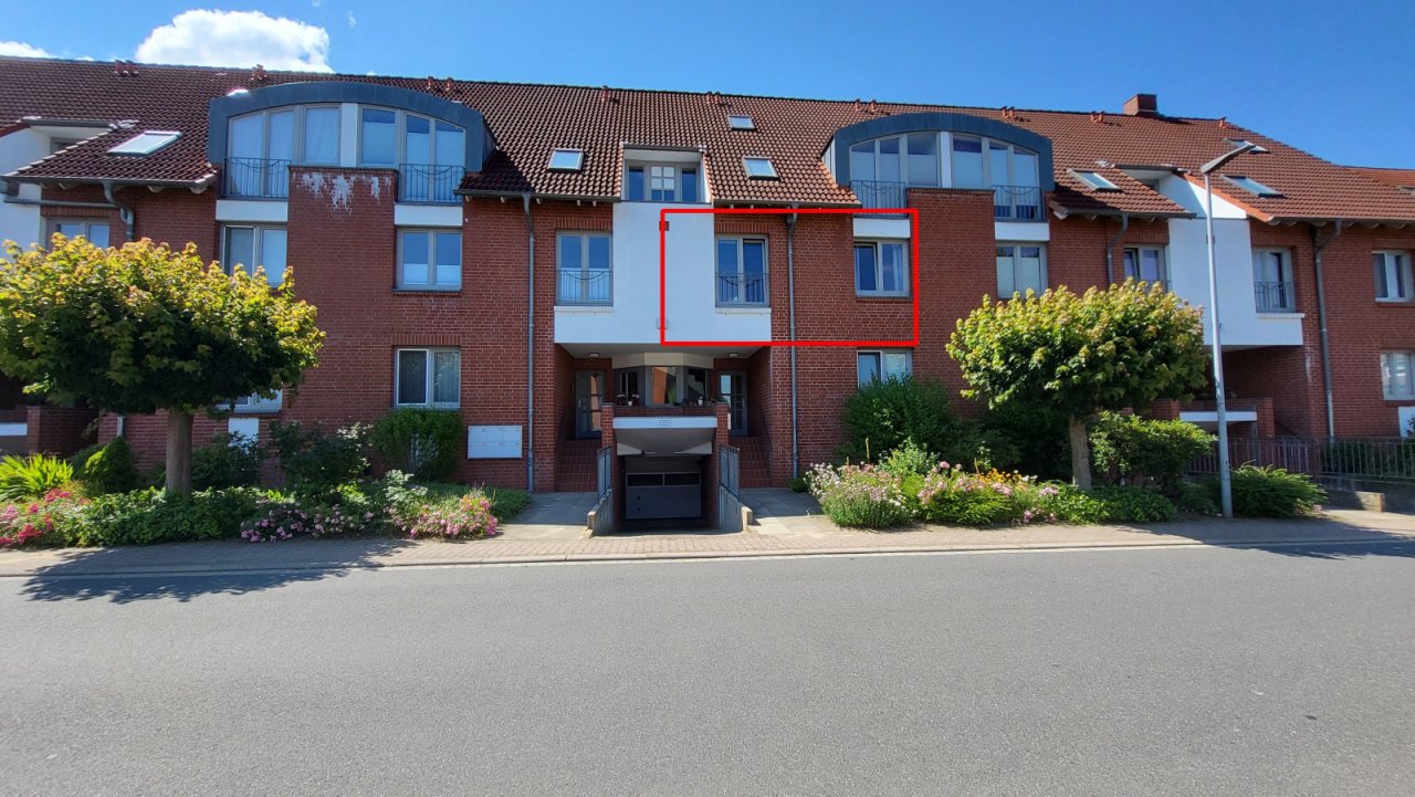 Haus markiert Haus markiert