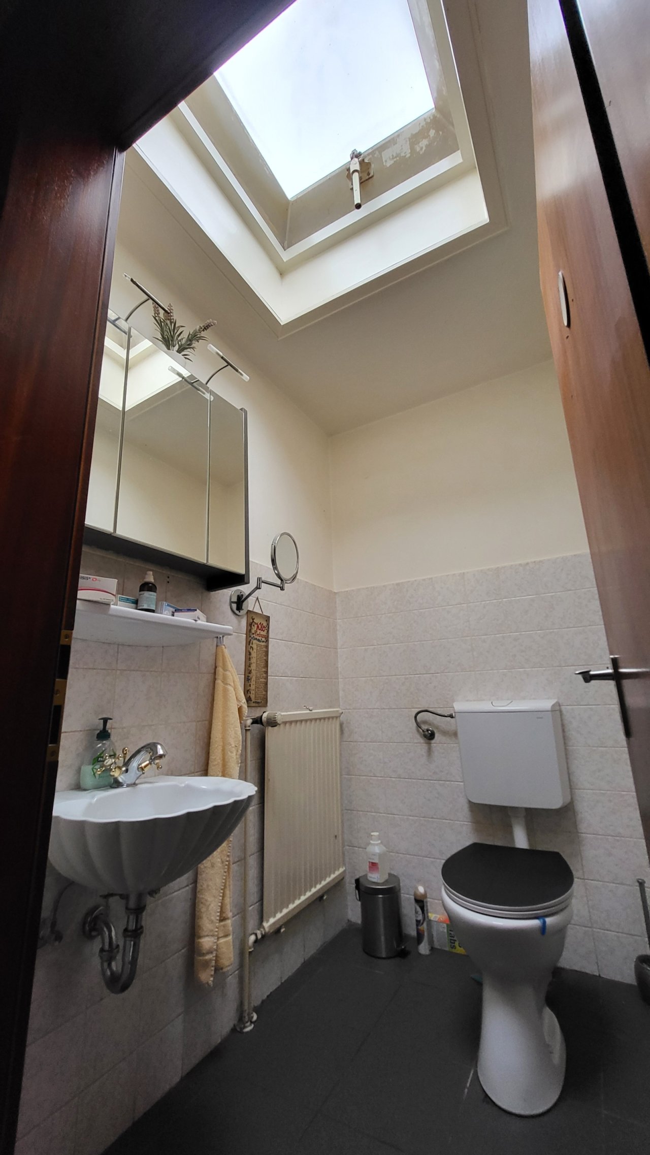 Gäste-WC mit Oberlicht Gäste-WC mit Oberlicht