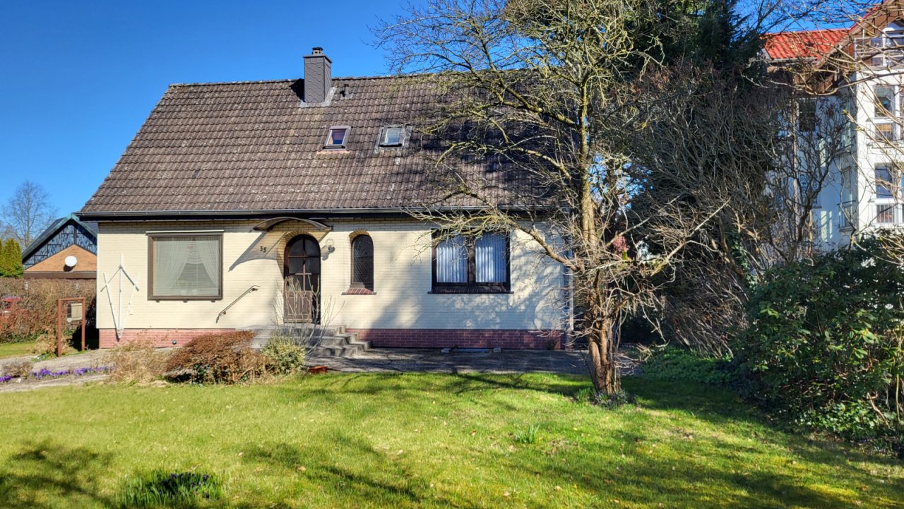 Haus von vorne