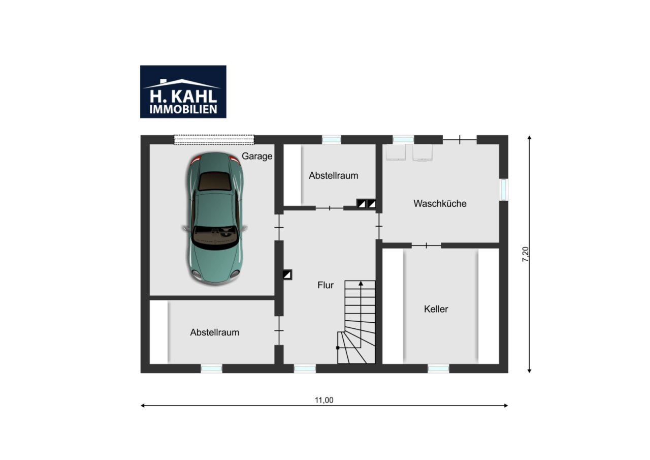 Grundriss Keller