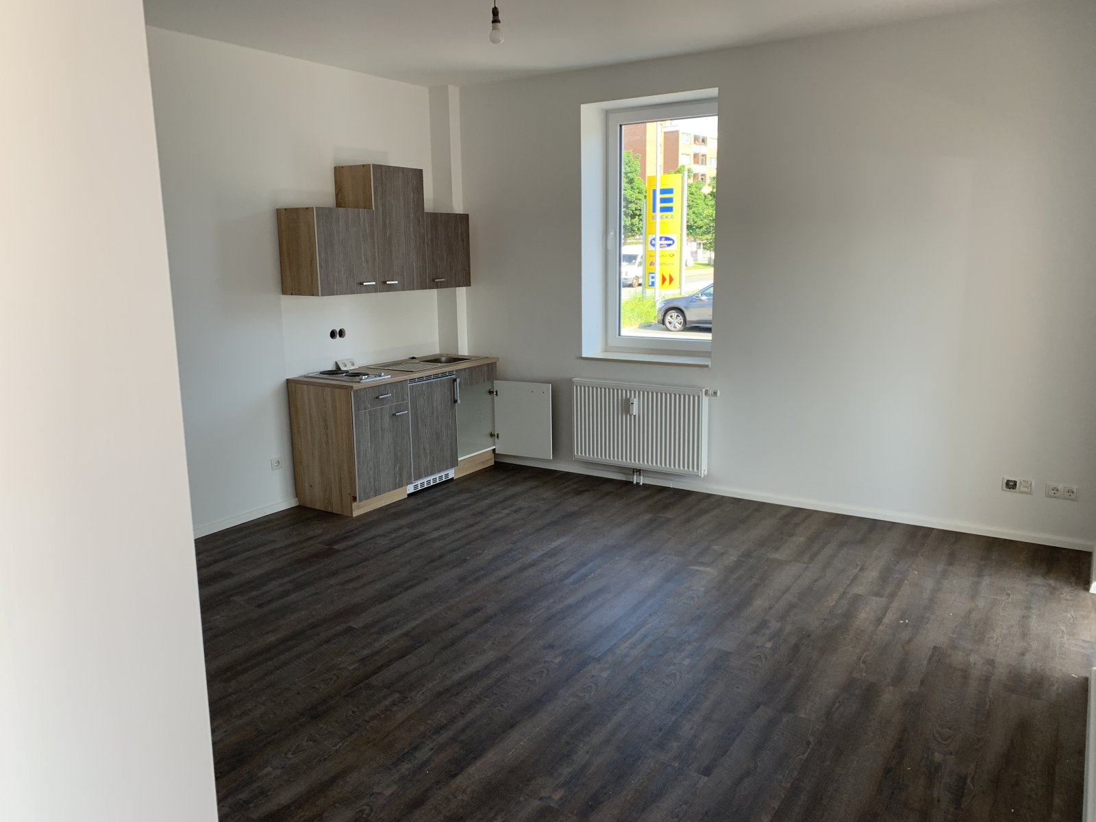 Wohnzimmer mit Pantryküche Wohnzimmer mit Pantryküche