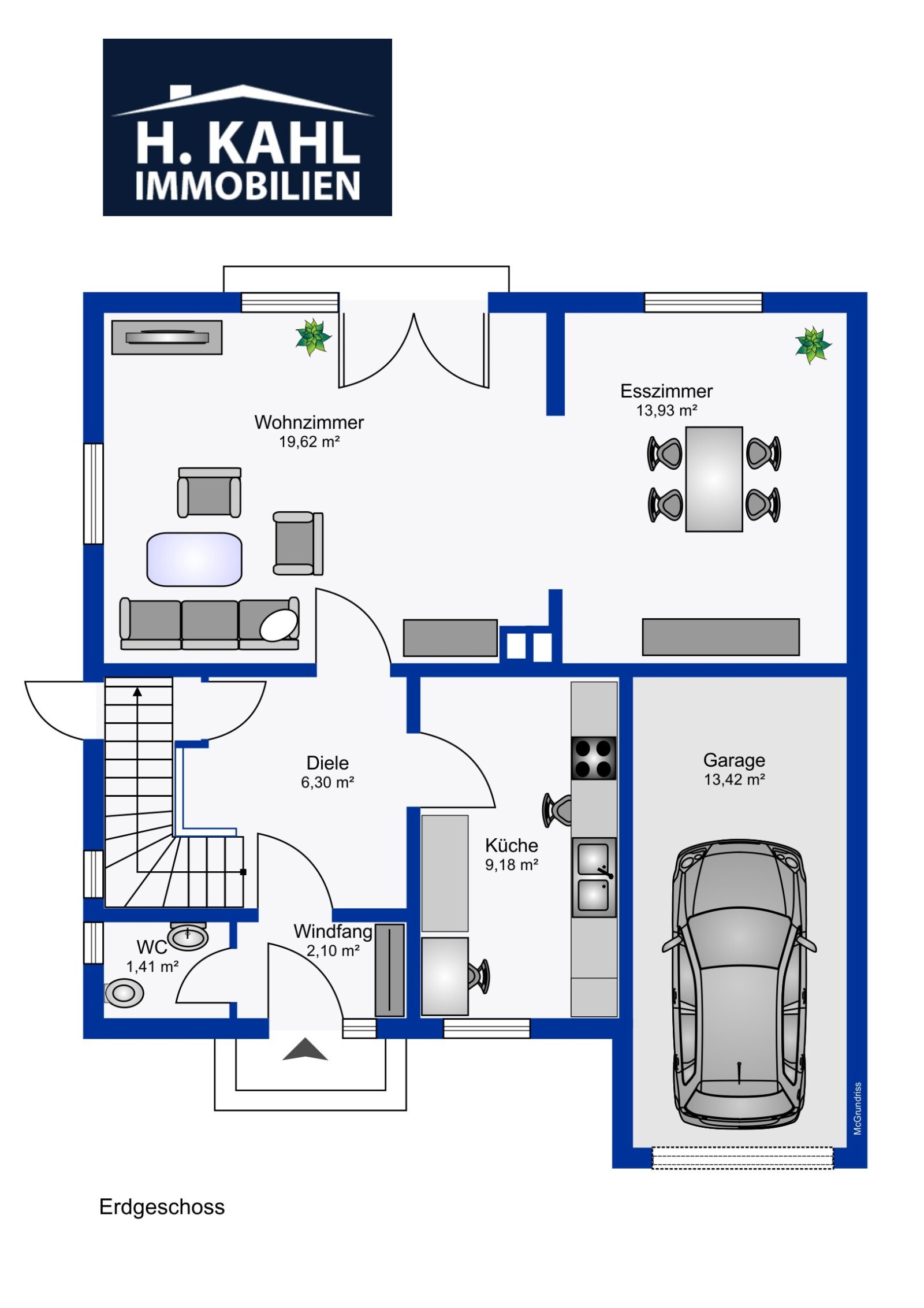 Grundriss Erdgeschoss
